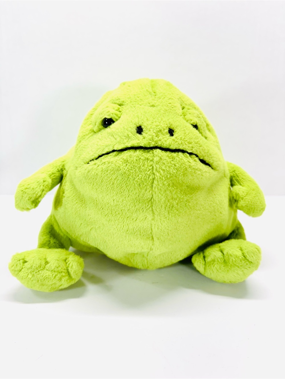 Jellycat Ricky The Rain Frog Green Plush Stuffed Animal Retired 9’’